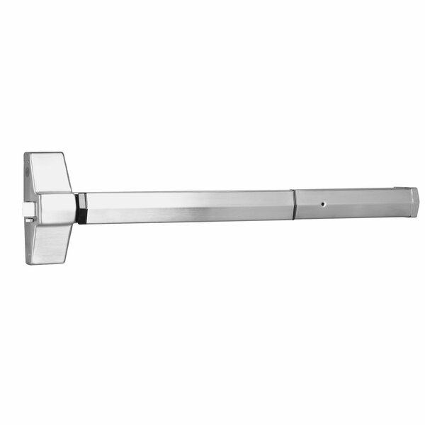 Yale Commercial Fire Rated 4ft Rim Exit Only Exit Device US32D 630 Satin Stainless Steel Finish 7100F48630